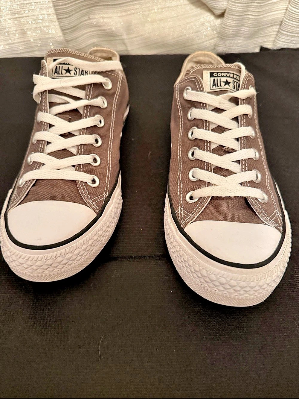 Converse Chuck Taylor All Star Low Top Sneakers Brown & White